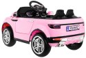 Autko na akumulator dla dzieci Rapid Racer Różowy