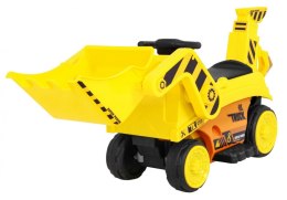 Koparka na akumulator dla dzieci Traktor Żółty - Sklep Gebe