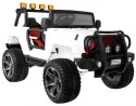 Auto terenowe typu jeep Monster 4x4 dla dzieci Biały