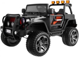 Auto terenowe typu jeep Monster 4x4 dla dzieci Czarny