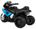 Motor S1000 RR Mini na akumulator dla dzieci Niebieski + 3 koła + Dźwięki + LED