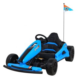 Gokart Speed 7 Drift King na akumulator dla dzieci Niebieski + Funkcja driftu - Sklep Gebe