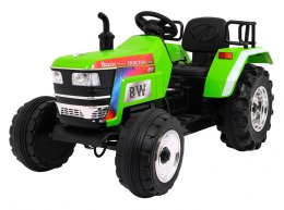Traktor Blazin BW na akumulator Zielony  - Sklep Gebe