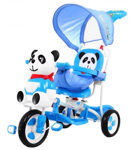 3-kołowy Rowerek dla dzieci Panda Niebieski - Sklep Gebe