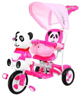 3-kołowy Rowerek dla dzieci Panda Różowy  - Sklep Gebe