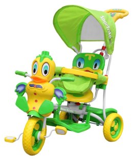 3-kołowy Rowerek dla dzieci Kaczka Zielony - Sklep Gebe