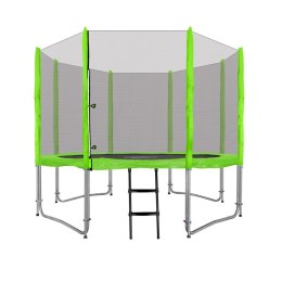 Trampolina ogrodowa SkyRamiz 305cm 10FT dla dzieci Zielony + Akcesoria - Sklep Gebe