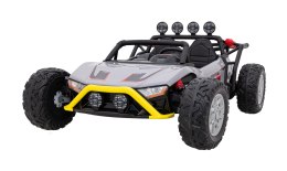 Auto Buggy Racing 5 na akumulator dla dzieci Szary + Silniki 2x200W + Pilot + Audio LED + Wolny Start
