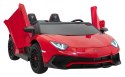 Auto na akumulator dla dzieci Aventador SV STRONG Czerwony