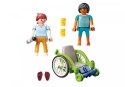 Zestaw z figurkami City Life 70193 Pacjent na wózku inwalidzkim