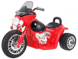 Motorek Chopper na akumulator dla dzieci Czerwony  - Sklep Gebe