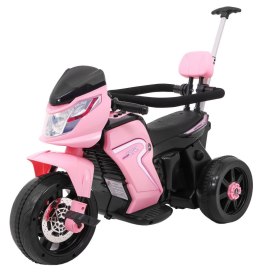 Pchaczyk Rowerek Motorek elektryczny 3w1 dla dzieci Różowy - Sklep Gebe