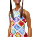 Barbie Fashionistas Lalka w kolorowej sukience Mattel