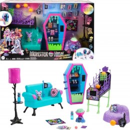 Mebelki Monster High Salonik uczniów zestaw Mattel