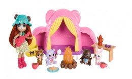 Enchantimals Wycieczka pod namiot zestaw z lalką Mattel
