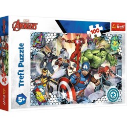 Puzzle 100 elementów Sławni Avengers Trefl