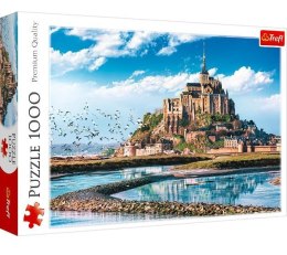 Puzzle 1000 elementów Mont Saint - Michel Francja Trefl