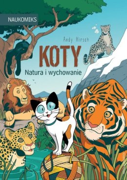 Książeczka Koty-Natura i wychowanie Nasza księgarnia