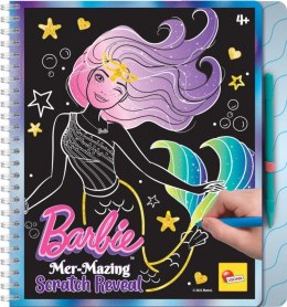 Zdrapywanka Sketch Book Mer - Mazing Scratch Reveal Barbie Lisciani