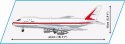Klocki Boeing 747 First Flight 1969 Cobi Klocki