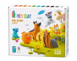 Masa Plastyczna Hey Clay Psy 15 puszek Tm Toys