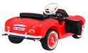 Autko 507 Retro elektryczne dla dzieci Czerwony