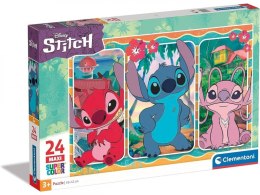 Puzzle 24 elementy Maxi Super Kolor Stitch Clementoni