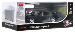 1970 Dodge Charger RT czarny RASTAR model 1:16 Zdalnie sterowane auto + Pilot