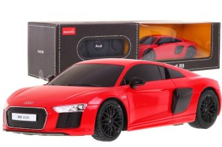 Audi R8 czerwony RASTAR model 1:24 Zdalnie sterowane auto