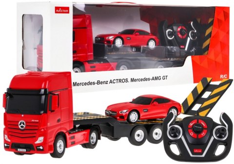 Autko R/C Mercedes Benz Actros z Naczepą 1:26 Mercedes Benz - Sklep Gebe