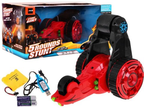 Auto R/C STUNT 5 IN 1 dwustronne