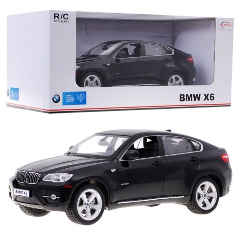 BMW X6 czarne RASTAR model 1:14 Zdalnie sterowane Auto SUV + pilot 2,4 GHz