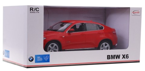 BMW X6 czerwone RASTAR model 1:14 Zdalnie sterowane Auto SUV + pilot 2,4 GHz