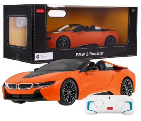 i8 Roadster pomarańczowy RASTAR model 1:12 Zdalnie sterowane auto + pilot 2,4 GHz - Sklep Gebe