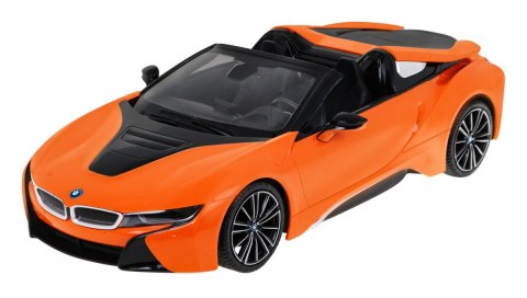 BMW i8 Roadster pomarańczowy RASTAR model 1:12 Zdalnie sterowane auto + pilot 2,4 GHz