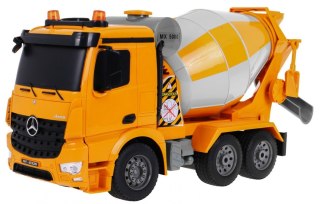 Betoniarka Mercedes-Benz Arocs dla dzieci 6+ Zdalnie sterowany model 1:20 Dźwięki Światła