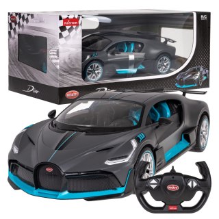 Zdalnie sterowane auto Bugatti Divo srebrny RASTAR model 1:14