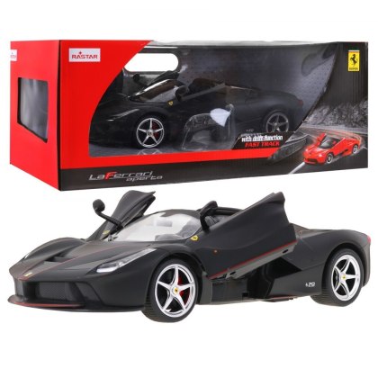 Ferrari LaFerrari Aperta czarne RASTAR model 1:14 Zdalnie sterowane auto