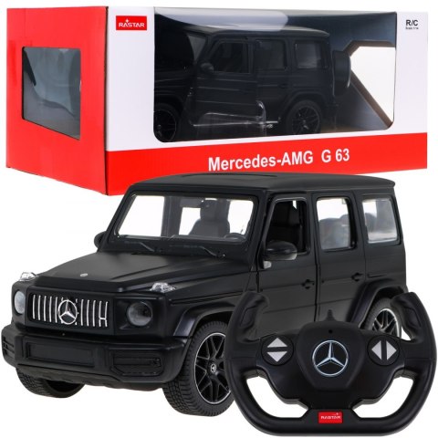 Zdalnie sterowane auto Mercedes-AMG G63 czarny RASTAR model 1:14 - Sklep Gebe