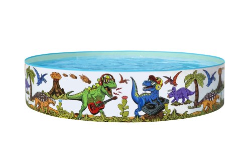 Basen rozporowy Wesołe Dinozaury dla dzieci 2+ BESTWAY 183x38cm