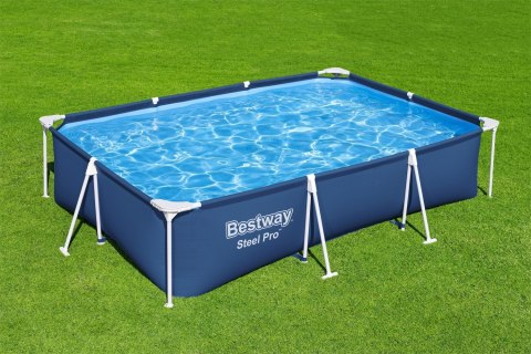 Basen Stelażowy Deluxe Steel Pro 300x201x66 BESTWAY 3w1 + Pompa + Filtr