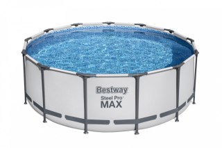 Basen Stelażowy Steel Pro MAX 396x122 13FT BESTWAY 5w1 + Akcesoria