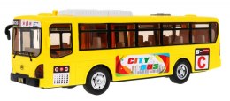 Interaktywny Autobus szkolny dla dzieci 3+ żółty + Otwierane drzwi + Dźwięki Światła