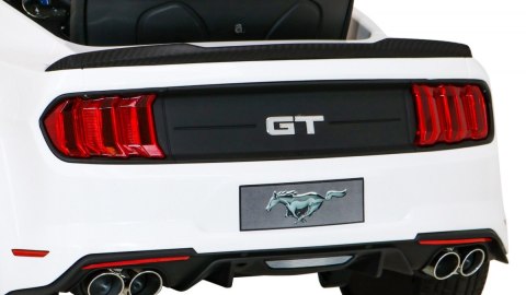 Ford Mustang GT Autko na akumulator dla dzieci Biały