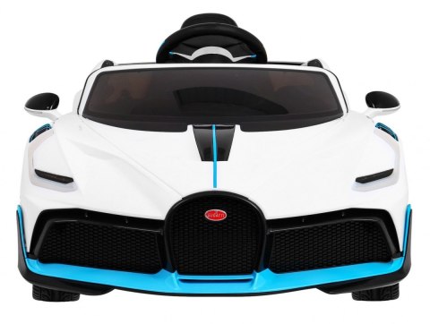 Bugatti Divo Autko na akumulator dla dzieci Biały