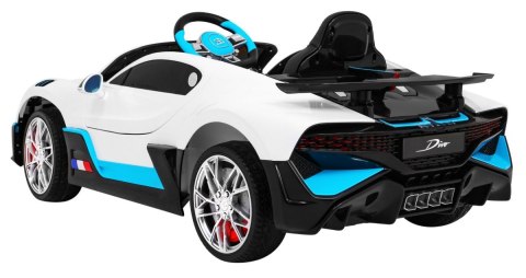 Bugatti Divo Autko na akumulator dla dzieci Biały