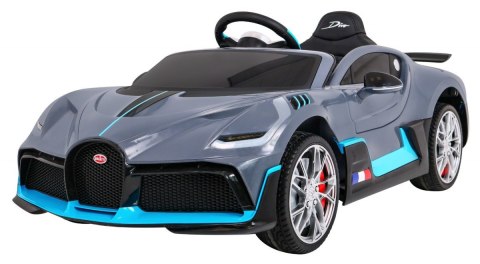 Bugatti Divo Autko na akumulator dla dzieci Szary - Sklep Gebe