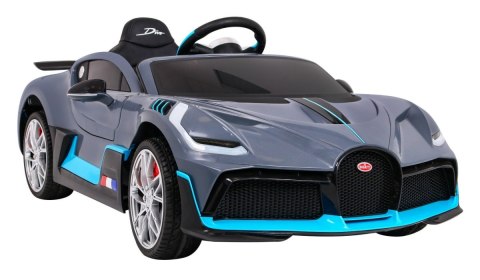 Bugatti Divo Autko na akumulator dla dzieci Szary - Sklep Gebe