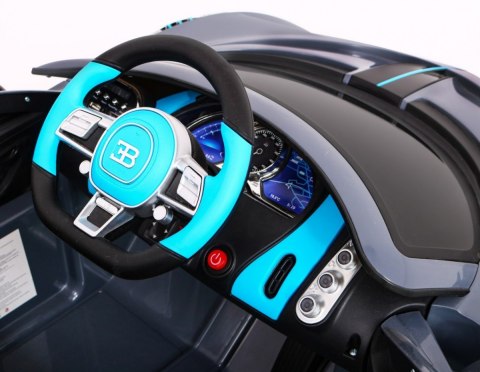 Bugatti Divo Autko na akumulator dla dzieci Szary