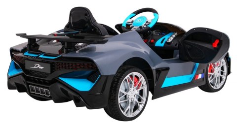 Bugatti Divo Autko na akumulator dla dzieci Szary